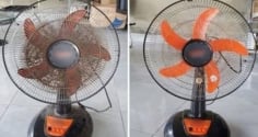 Mẹo làm sạch quạt không cần tháo khung chỉ với 1 túi nilon, ai cũng làm được tại nhà