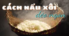 Thả thứ này vào đồ xôi: Xôi mềm dẻo căng mẩy chẳng tốn thời gian ngâm gạo qua đêm