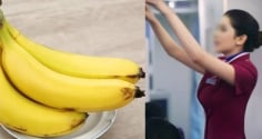 Tại sao tiếp viên hàng không thường mang theo một quả chuối khi lên máy bay? Họ ăn hay có mục đích gì khác?