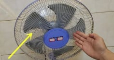 Quạt điện bám đầy bụi, làm theo cách này, không cần tháo khung vẫn sạch bóng