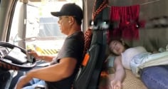 Bí mật sau tay lái: Vì sao tài xế xe tải đường dài thường có phụ nữ đi cùng?