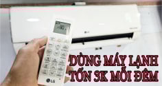 Điều hòa chạy xuyên đêm cứ ấn thêm 1 nút, dùng thỏa mái chẳng lo tốn tiền