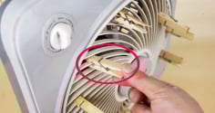 Đặt một chiếc kẹp gỗ lên quạt điện: Công dụng tuyệt vời giúp nhà mát lạnh lại đuổi muỗi hiệu quả