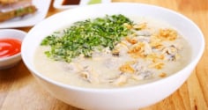 Cách nấu cháo ngao thơm ngon, giải cảm tại nhà