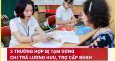 Kể từ 1/7/2025: Những trường hợp này sẽ bị dừng hưởng lương hưu, trợ cấp Bảo hiểm xã hội