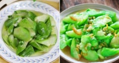 Mẹo xào mướp không bị thâm đen, chảy nước: Muốn mướp xanh mướt, làm đúng bước này là thành công