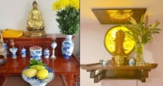Khi thắp hương, tại sao nhà giàu kiêng đặt bình hoa bên trái? Lý do phong thủy khiến ai cũng giật mình