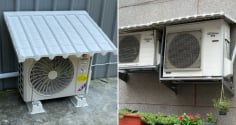 Trời mưa to gió lớn, cục nóng điều hòa lắp bên ngoài có cần che chắn? Thợ lâu năm tiết lộ