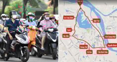 Hà Nội cấm xe máy chạy xăng trong nội đô từ tháng mấy năm 2026? Chi tiết các tuyến đường bị cấm