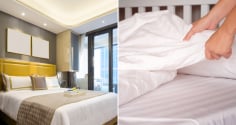 Vì sao khi trả phòng nhà nghỉ, khách sạn, không nên gấp gọn chăn gối?
