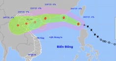 Cảnh báo gấp: Bão số 3 Wipha mạnh lên và di chuyển nhanh, ảnh hưởng trực tiếp tới các tỉnh dưới đây