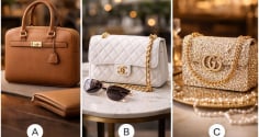 Quiz: Chọn 1 chiếc túi để xem bạn mang phong thái của người giàu hay “giàu mà vẫn phong thái kiểu nghèo”