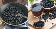 6 lý do nên uống nước đậu đen rang