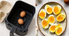 Mẹo làm trứng lòng đào bằng nồi chiên không dầu, đảm bảo thành công, không sợ nứt vỏ