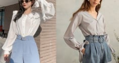 Chọn quần short denim đúng cách: bí quyết giúp nàng đùi to vẫn thon gọn và “kéo dài” đôi chân