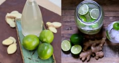 Cách uống nước gừng vỏ chanh đốt cháy chất béo, giảm cân nhanh, không hại dạ dày