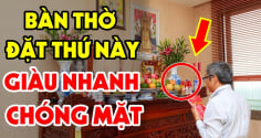 3 dấu hiệu trên bàn thờ báo hiệu điềm may mắn sắp trúng số giàu to