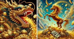 Thứ Hai, Thứ Ba (4-5/5): 3 tuổi Tiền Múa Chúa Cười, Giàu Lên Chóng Mặt