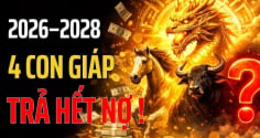 2 năm tới Tiền lên đến Đỉnh, 4 con giáp hưởng lộc Trời thả cho