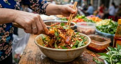 Công thức bánh tráng trộn “ăn là ghiền”: Cách làm đơn giản mà ai cũng mê