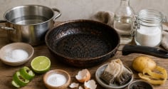 Mẹo làm sạch nồi chảo cháy đen chỉ bằng những thứ dễ có trong bếp