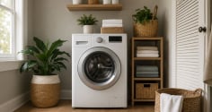 Đặt máy giặt sai vị trí làm tốn điện, giảm tuổi thọ nhưng nhiều người mắc