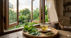 3 loại lá đun nước uống buổi tối giúp ngủ ngon và mát gan hơn mùa hè