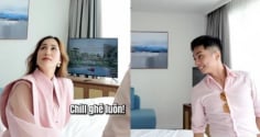 Phản ứng của Khánh Thi khi Phan Hiển rủ 'sinh thêm con'