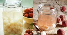 Cách tự làm giấm vải chỉ với 3 nguyên liệu, làm một lần, ăn cả năm