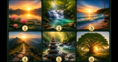 Quiz' Chọn một hình ảnh thiên nhiên để khám phá điều gì đang cản bước giàu có của bạn