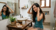 Bí quyết trị rụng tóc bằng dầu dừa: Tóc con mọc dài, dày đen trở lại sau vài tuần