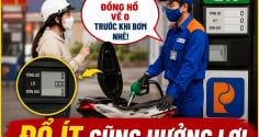 Đổ xăng cứ nói với người bán câu này: Đổ ít cũng hưởng lợi