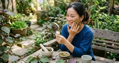 Mách chị em cách trị thâm nám bằng lá tía tô: Da trắng bật tông, mờ nám rõ rệt sau vài tuần
