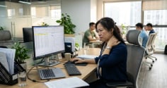 Vì sao người trung niên dễ đau vai gáy hơn trước?
