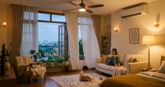 Mở cửa sổ vào thời điểm nào trong ngày để nhà mát tự nhiên hơn?