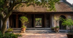 Vì sao người xưa thích để khoảng trống trước cửa nhà?