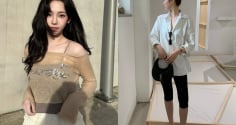 4 công thức chống nắng bằng thời trang được nhiều sao Hàn yêu thích trong mùa hè