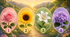 Chọn một bông hoa bạn thích nhất để khám phá điều gì đang chờ đón bạn phía trước