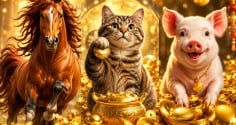 5 ngày liên tục (10-14/6): 3 tuổi Trúng Số Phát Tài, Giàu Sang Lừng Lẫy
