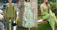 Xanh bơ phủ sóng tủ đồ mùa hè: 3 món thời trang giúp nàng công sở mặc đẹp và nổi bật