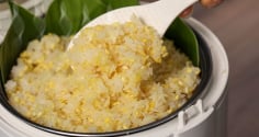 Cách đồ xôi nhanh không cần ngâm gạo: Xôi dẻo mềm, thơm nức, không khô cứng