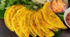 Cách pha bột bánh xèo đúng chuẩn, bánh giòn tan, vàng ruộm