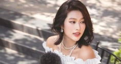 Hoa hậu Thiên Ân gây tranh cãi vì phát ngôn về đề thi môn Văn THPT 2026