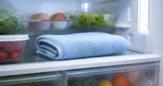 Vì sao người khôn ngoan luôn để một chiếc khăn trong tủ lạnh?