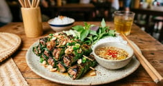 Cách làm chả lá lốt rán xanh mướt, thơm nức mũi mà không bị đen hay khô vỡ