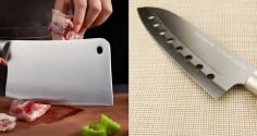 Lỗ tròn trên những con dao để làm gì? Công dụng ít người biết không chỉ để trang trí