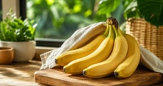 Mẹo giữ chuối chín chậm hơn trong ngày hè