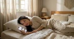 Tuyệt đối không được dùng điện thoại khi nằm nghiêng: Thói quen tàn phá cơ thể cực nhanh