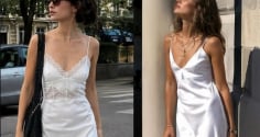 Váy hai dây tối giản – lựa chọn giúp mùa hè thêm thanh lịch và cuốn hút