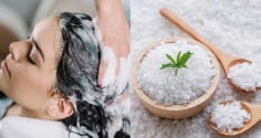 Cách thêm muối vào gội đầu giúp tóc mọc nhanh, sạch gàu, hết ngứa